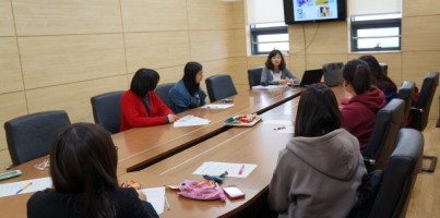 장애인식개선동아리 <가랑비 뿌리는 사람들> 첫모임