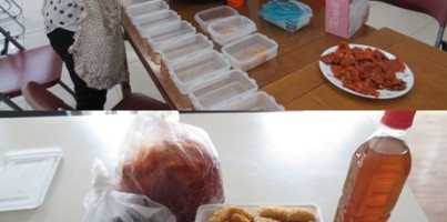 [지역개발] 맛있는 반찬 배달하는 날~!