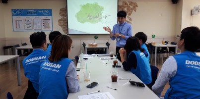 [지역개발] 두산전자BG와 함께하는 행복한 추석!