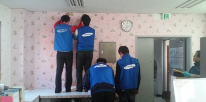 시트벽지 나눔사업 현장보고9