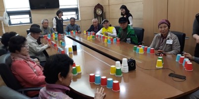 [상담사례팀] 치매예방 인지프로그램 진행중입니다~~