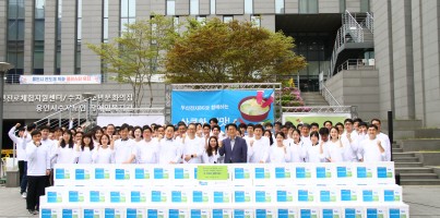 [지역개발] 두산전자BG와 함께한 봄 제철김치 나눔행사!